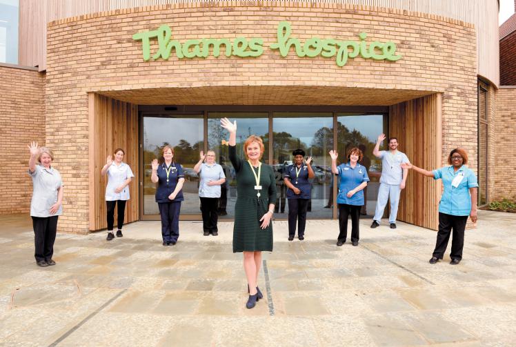 Patients and visitors welcomed to new Thames Hospice at Bray Lake -  Maidenhead Advertiser